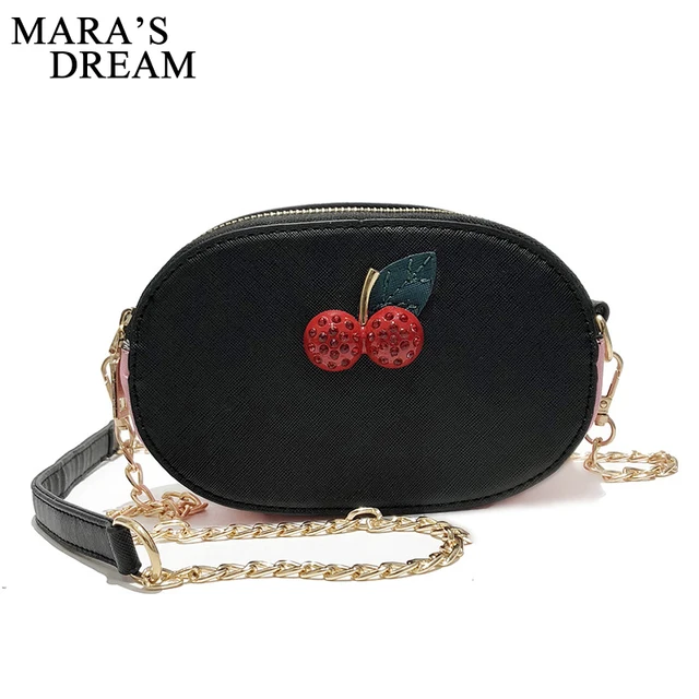 Mara S Dream Women Leather Handbags Las Fashion Cherry Bow Shoulder Tote Purse Female Fruit Spring Elegant Messenger Bags In From