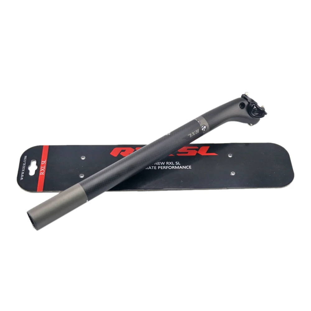 RXL SL Carbon Seatpost 27.230.831.6mm MTB Seatpost Carbon Fiber Bicycle Seat Post 350400mm Offset 25mm Road Seatpost (12)