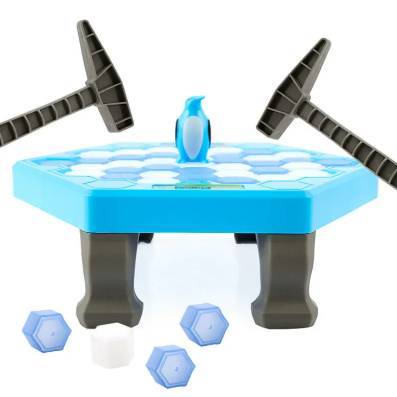 Funny Penguin Trap Interactive Indoor Board Game Ice Breaking Save The Penguin Parent-child Table Entertainment Toys Kids Gifts