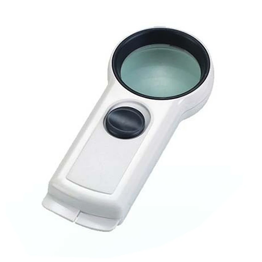 6x Handheld Magnifier Reading Loupe with Light Illuminationin
