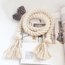 Sinogem декоративное украшение оконные занавески Аксессуары для повязки ручной вязки твердый держатель для штор домашний аксессуар для штор цельный