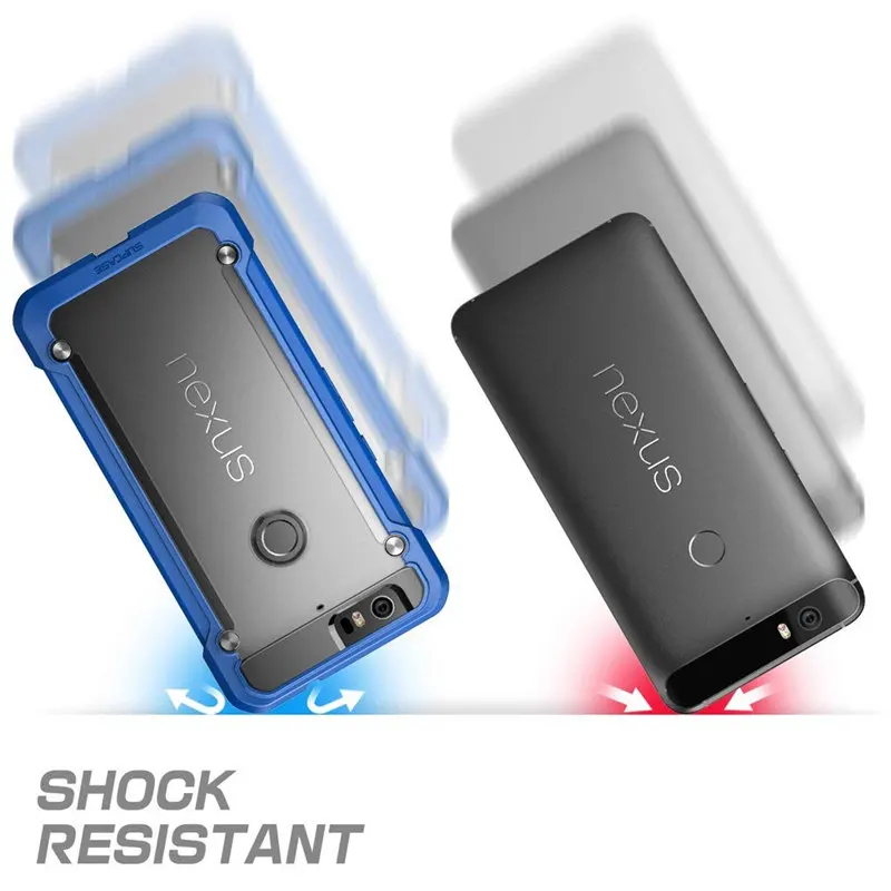 Per Google Nexus 6 p Caso di 5.7 pollice (2015 Release) SUPCASE UB Serie Premium Ibrida Del Respingente di TPU + PC Caso della Parte Posteriore Della Calotta di protezione-in Case da Cellulari e telecomunicazioni su