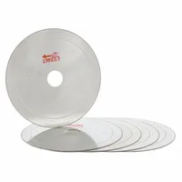 אינץ 25mm 5pcs 6" אינץ להב המסור Lapidary סופר-דק ארבור חור 25mm רים 0.53mm יהלום חיתוך דיסק חיסכון תכשיטים חומר חן אגת (1)