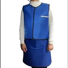 Рентгеновский защитный пиджак и юбка фартук одежда, 2 стороны рентгеновский защитный костюм одежда. 0.35mmpb мужской набор