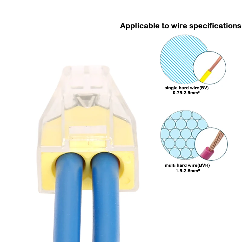 Соединитель провода PCT-102/104/108 conector de cable compacto Универсальный 2-8 терминал управления con palanca 0,75-2,5 мм2