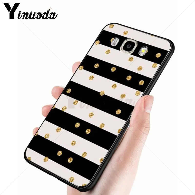 Red Black Gold Polka dots Dot