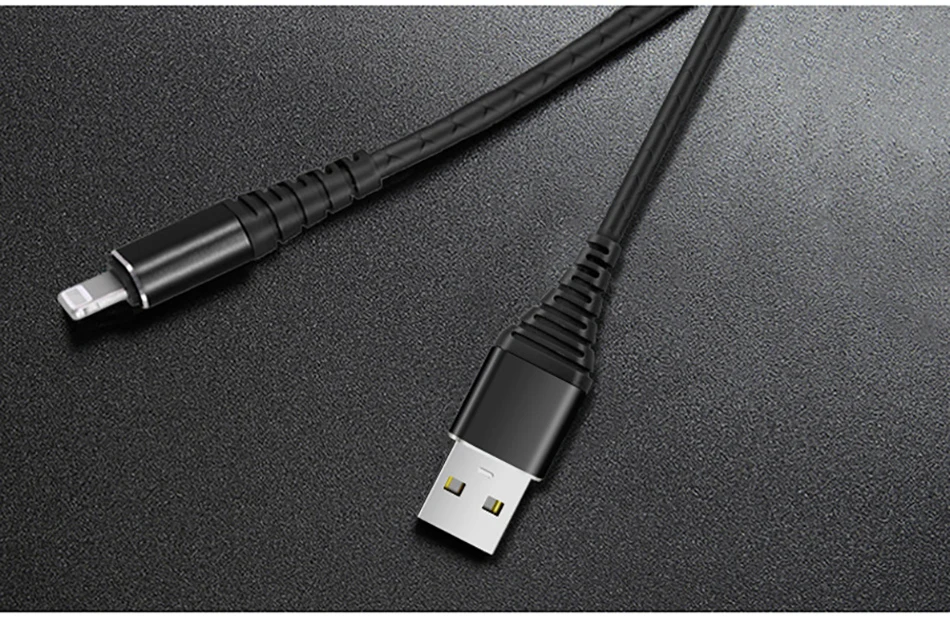 NOHON TPE Lighting Fast Charging Cable 8 Pin Phone For iPhone X 8 7 6s 5s Plus 1M Durable Data Cable For iPad Mini IOS 8 9 10 11 (14)