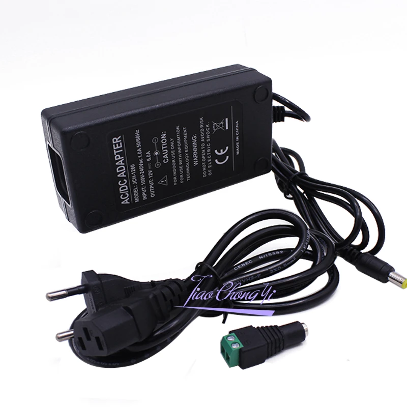 12 v 6a 6 amp 72 w dc eu 미국 영국 au 플러그 led 전원 공급 장치 어댑터 변압기 led 스트립 빛