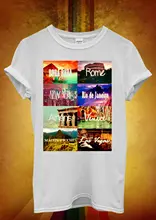 New York Las Vegas Venice Holiday Men Women Unisex T Shirt Top Vest 1044 New T Shirts Funny Tops Tee New Unisex Funny Tops кеды d t new york d t new york dt002awbfzh3