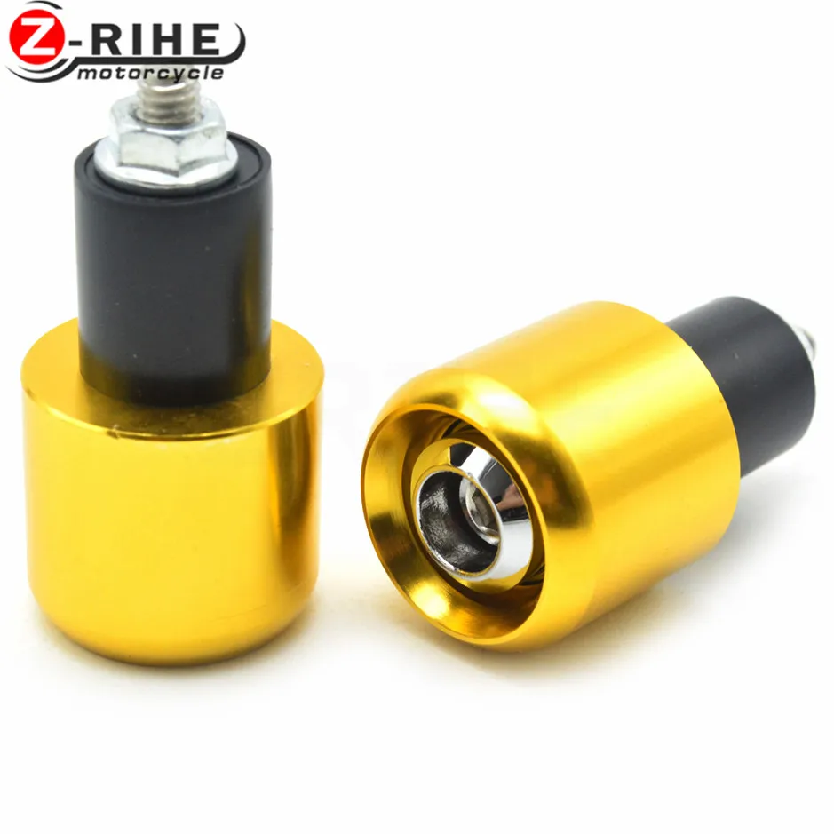 

for Motorcycle handlebar grips handle bar ends 7/822mm hand cap Handlebar Grips End For Kawasaki ZG1000 CONCOURS GTR1000 1992-20