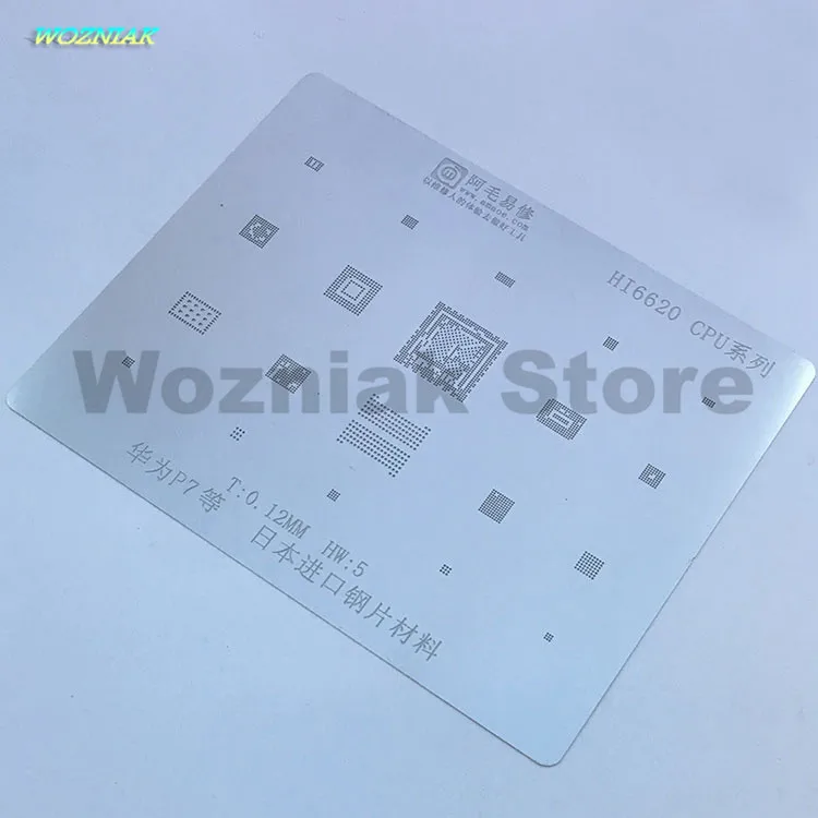 Wozniak for huawei p7 HI6620 CPU Font Power Supply Chip IC Stainless steel Tin net implant repair Mesh | Инструменты