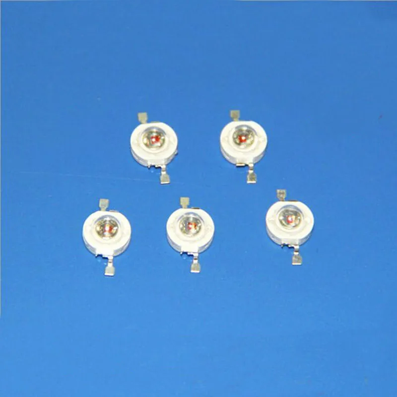 

1W RED LED high power light beads 40-50LM Bright lamp beads 100pcs