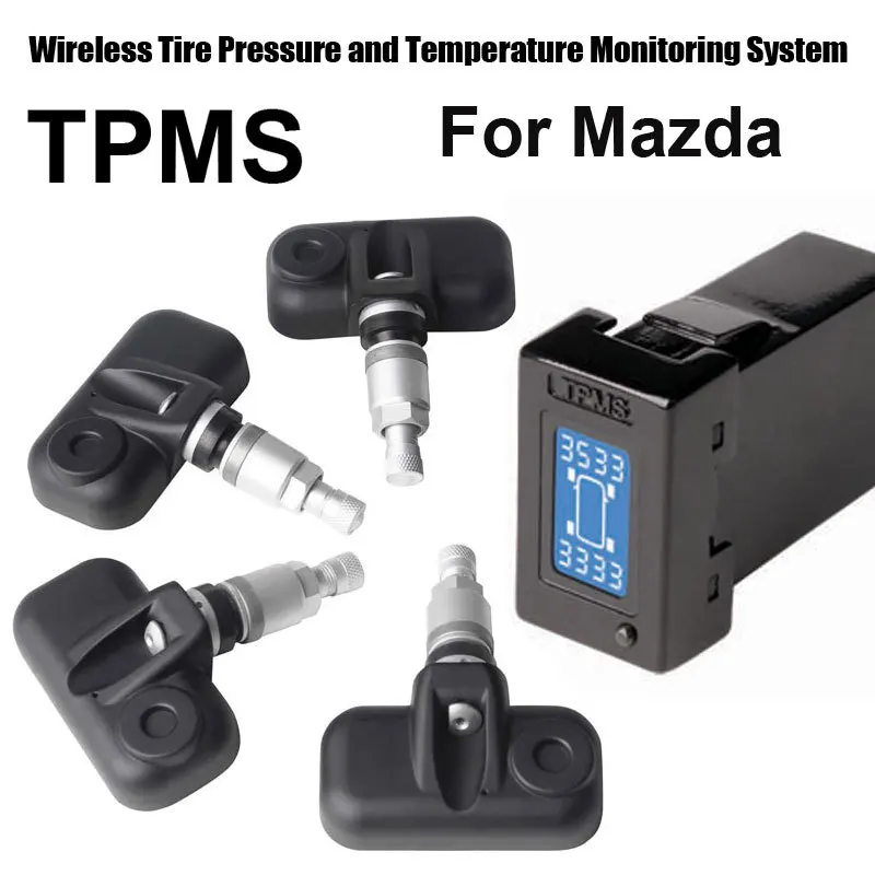 Car tpms tire pressure Tire Pressure Alarm Systems Security for Mazda+