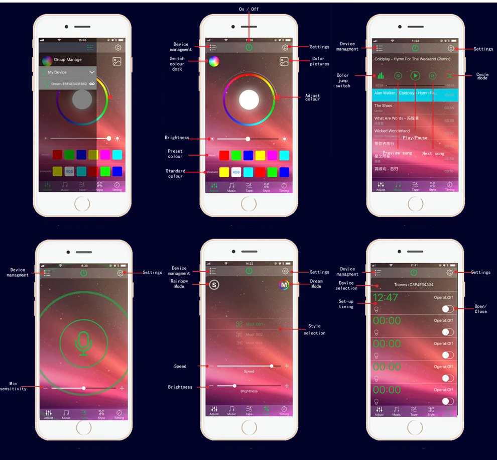 Bluetooth MiNi RGB LED Controller (13)