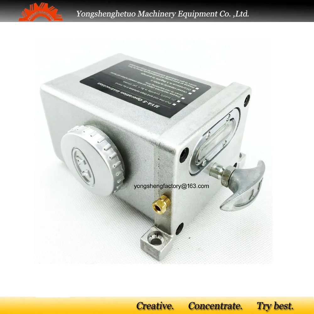 Manual lubrication oil pump hand operated lubricator cnc machine oiler