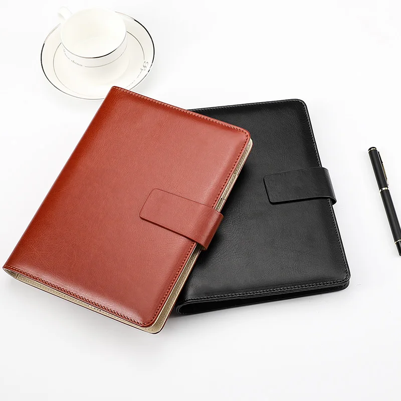

Color-changing Leather Cover Notepad A5 Business Notebook Creative Loose-leaf Notebook 1PCS