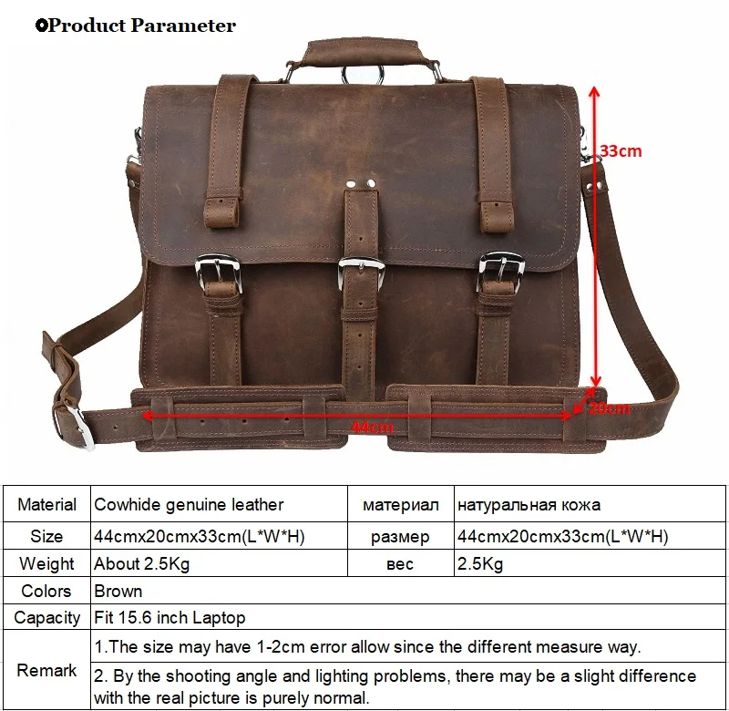 Новейшая Высококачественная Мужская винтажная сумка-мессенджер из натуральной кожи Crazy Horse, портфель, 15,6 дюймов, чехол для ноутбука Bgs LI-645