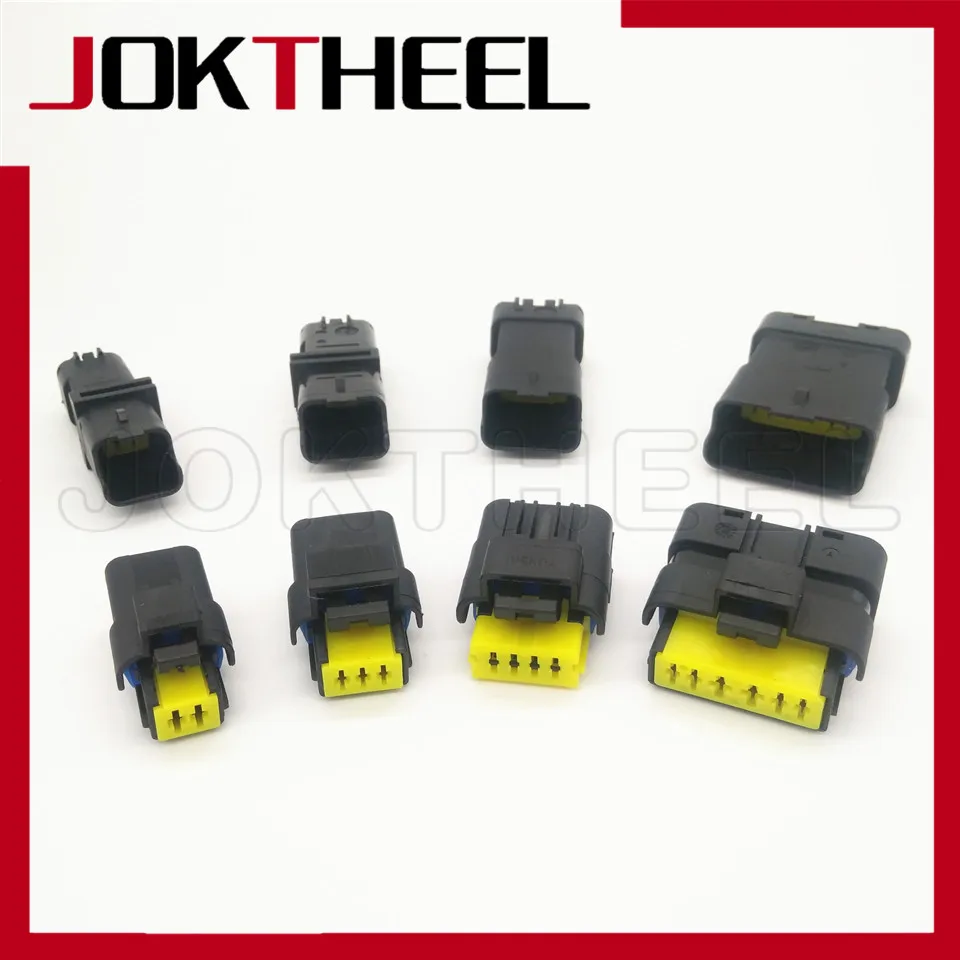 5 sets Kit 2/3/4/6 Pin way male and female waterproof connector FCI automotive | Обустройство дома