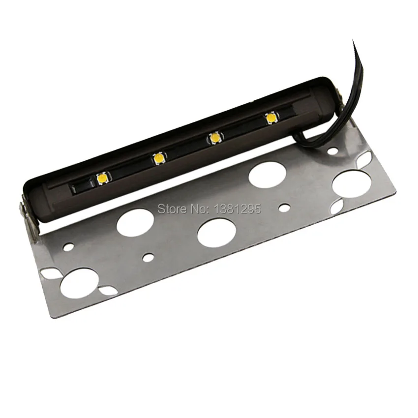 - 12PCS Low Voltage 12V Led Hardscape Deck Step Outdoor Garden Path Paver Patio Accent Landscape Light Retaining Wall Lamp Bracket