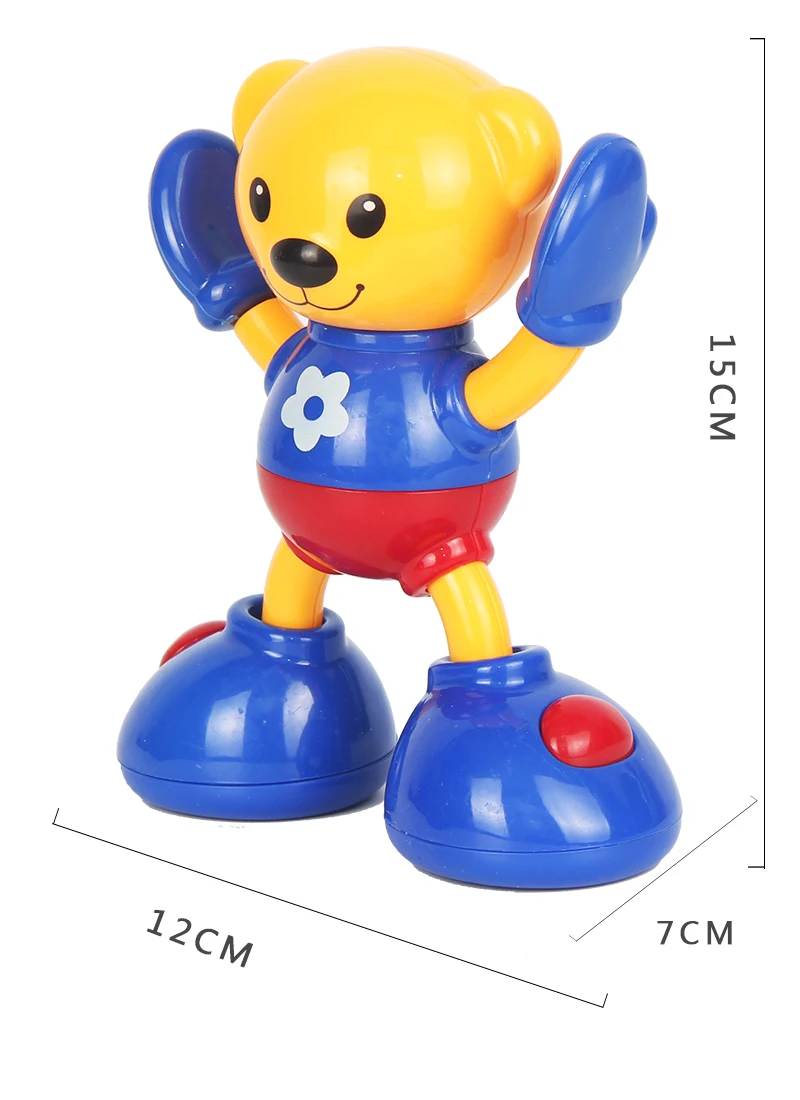 Lucu Hewan Jarum Jam Mainan Badut Dan Beruang Kartun Bayi Lucu