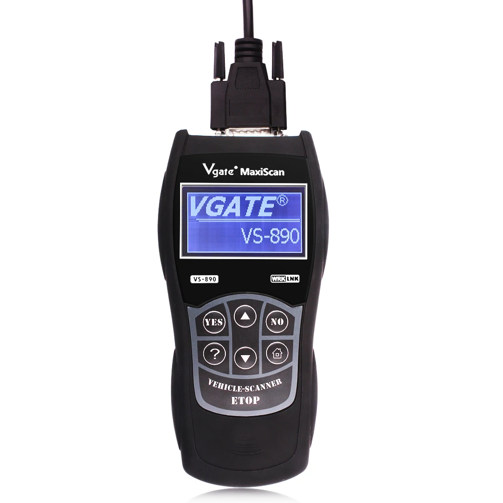 2020 OBD2 автомобильный Vgate VS890 сканер диагностический инструмент MaxiScan OBD 2