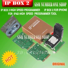 Gsmjustoncct ipbox2ip высокоскоростной программатор для Iphone для Ipad жесткий диск 4S 5 5c 5S 6 6plus инструменты для обновления памяти 16g to128gb