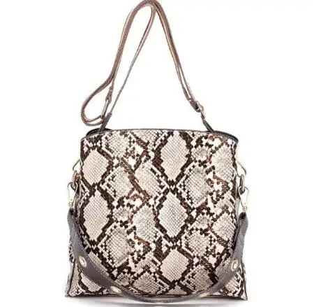 

Small Crossbody Bag For Women Fashion Snake PU Leather Shoulder Bag Handbag Lady Serpentine Chain Messenger Bags bolsa feminina