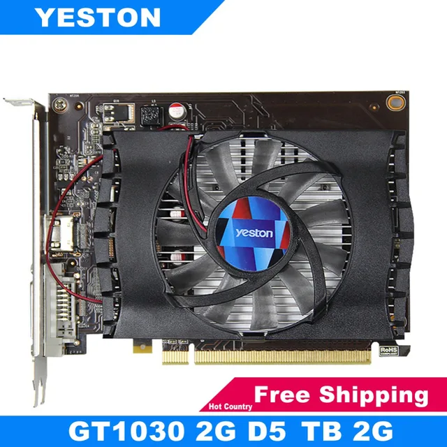 Best Price Yeston GT1030 2GD5 TB Graphics Card 2G GDDR5 1468MHz 64Bit for NVIDIA Desktop PC Gaming Video Card PK GTX 1050Ti Best Price Yeston GT1030 2GD5 TB Graphics Card 2G GDDR5 1468MHz 64Bit for NVIDIA Desktop PC Gaming Video Card PK GTX 1050Ti