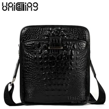 Unicalling, качественная воловья кожа, натуральная кожа, гарантия, Мужская модная Повседневная деловая сумка на плечо, натуральная кожа, мужская сумка-мессенджер