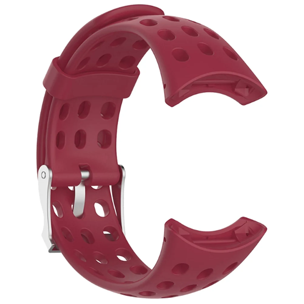 

Men Wear Resistance Soft Silicone Adjustable Durable Watch Strap Out Replacement Wristband Fitness for Suunto M-Series