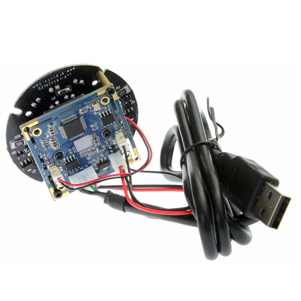 1 0 мегапикселя Linux Android OV9712 цветной cmos IR usb модуль камеры с CUT & светодиодная плата
