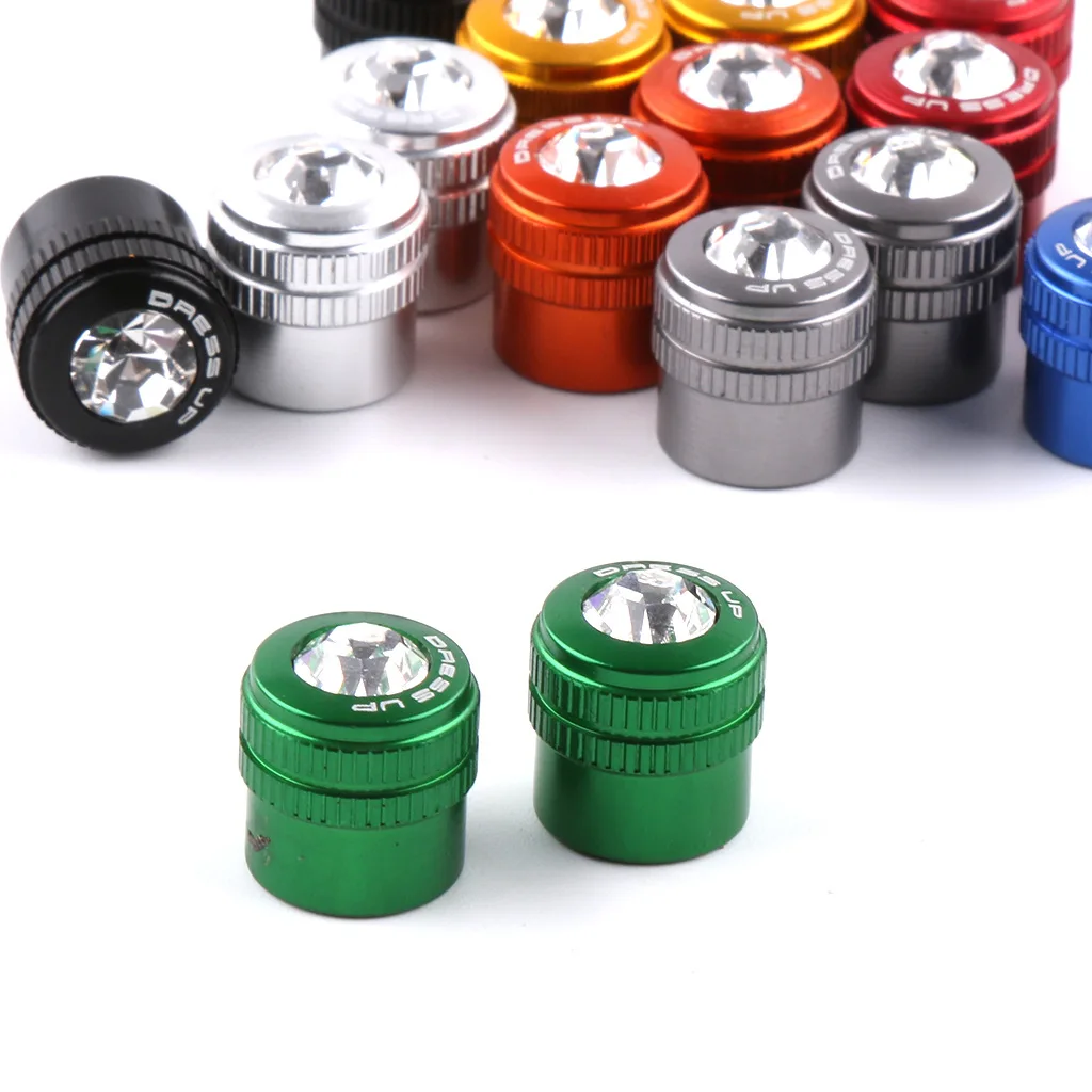 

Universal Diamond Style Tires Valve Caps Cover for Motorcycle Vehicle Decorative Xadv Xmax 300 Nmax 155 12mm Diameter Accessory