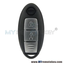 Автомобиль Smart Key 2 Кнопка 433.9 мГц для Nissan Qashqai X-Trail remtekey