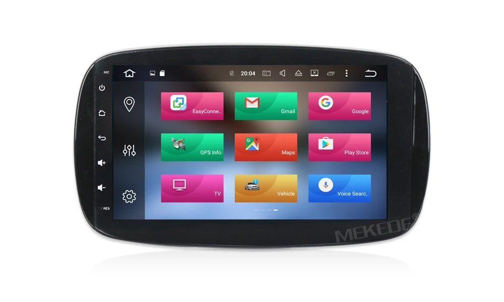 Sale PX5 Car Android 8.0 Stereo Car DVD GPS Player For Mercedes Benz SMART 2015 2016 Radio BT 4G/Wifi Map 1024*600 4G RAM DAB 2