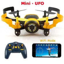 2016 Nouvelle Arrivée MIni Drone Avec WIFI Caméra JXD 512 W JXD512W 2.4 Ghz Mini UFO Seule Clé-retour et Sans Tête Mode RC Quadcopter Drone