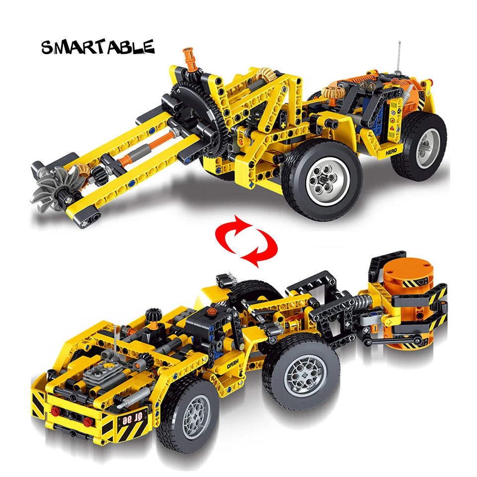 

Smartable Technic series Mining Engineering vehicle Building Brick Blocks Toys 0404 Compatible Legoing Technic car toy