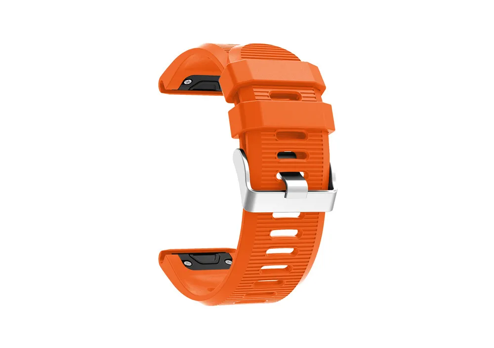 Ремешок для часов Garmin Fenix 3/3 HR 26 мм сменный ремешок для часов Garmin Fenix 5X ремень быстрая замена подходит Ремешок Браслет ремешок - Цвет: orange