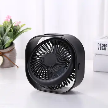 

Portable 3 Speeds 1200mAh USB Charging Brushless Hand-held Turbine Small Fan Desk Table Electric Fan For Summer Cooling Fans