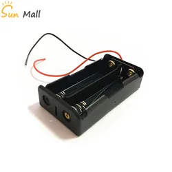 Dual 18650 Battery Storage Case with Parallel Holder Configuration (In parallel 2S)