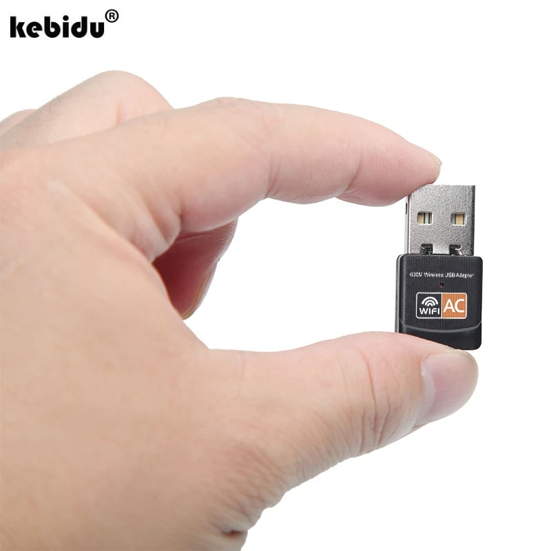 Kebidu Новинка 600M 5 ГГц 2 4 USB беспроводной Wi-Fi адаптер 600 Мбит/с двухдиапазонный