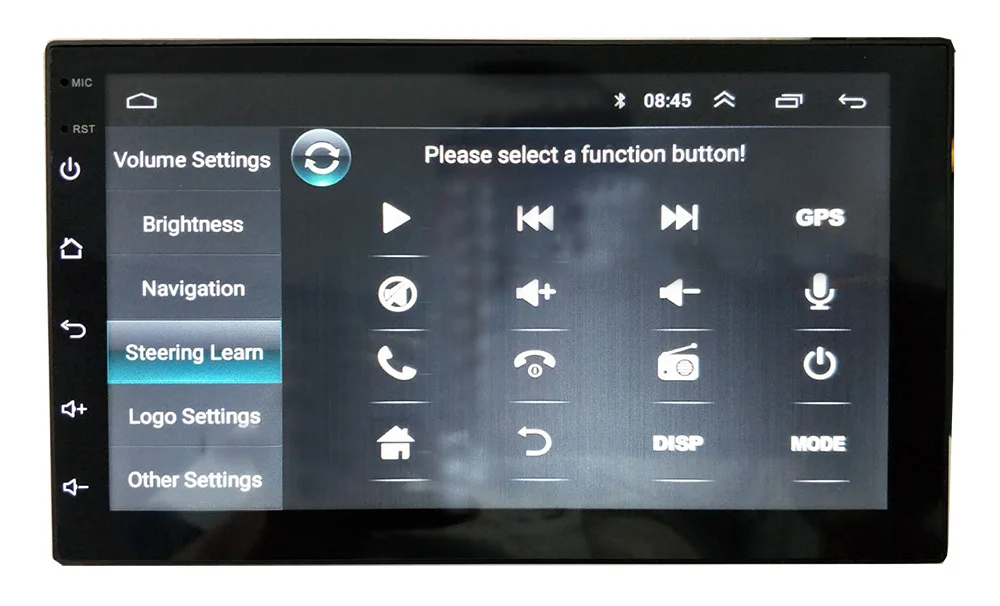 2DIN 7 дюймов Android Сенсорный автомобильный мультимедийный плеер Bluetooth gps WiFi навигатор интеллектуальная динамическая камера для Toyata Volkswagen