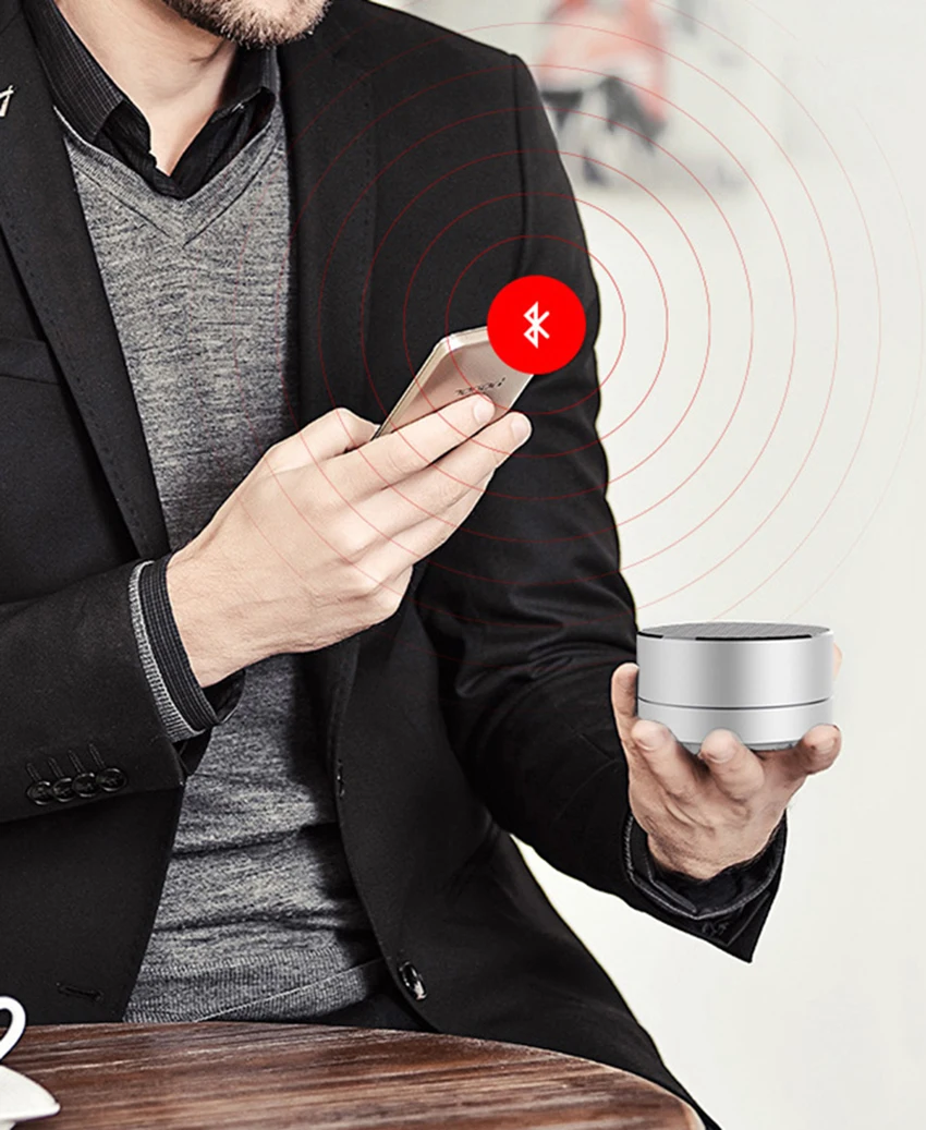 Aimitek A11 Metal Bluetooth Speaker-9