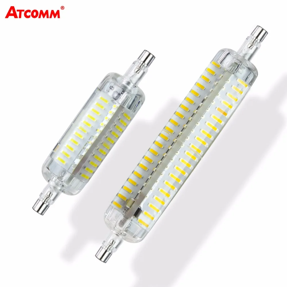 

Ampoule LED R7S 78 118mm LED Light Emitting Diode Spotlight Bulb 7W 15W R7S LED Bombillas High Lumen Flicker-Free 110V 220V