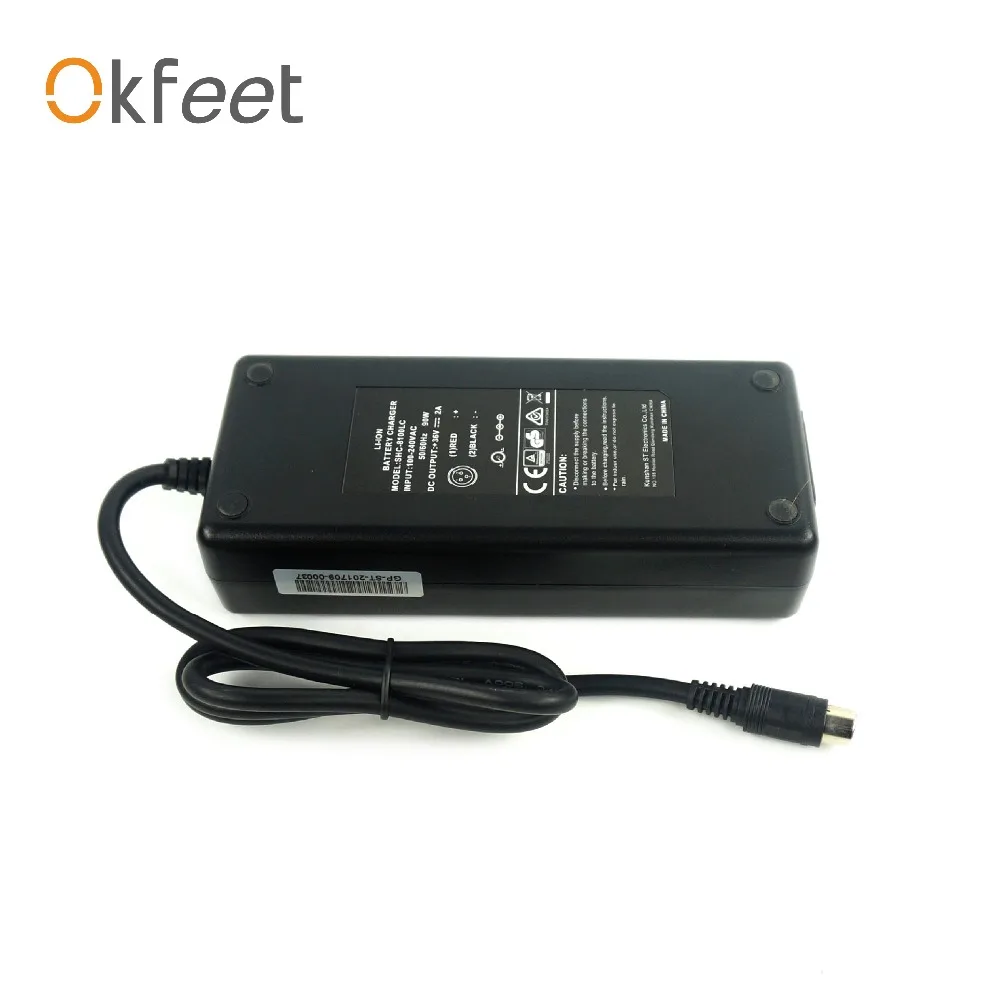 Cheap okfeet EU JAN AU  D-power High Quality Li-ion Battery Charger Output 36V48V 2A 3A Ebike Battery Charger Stable 1