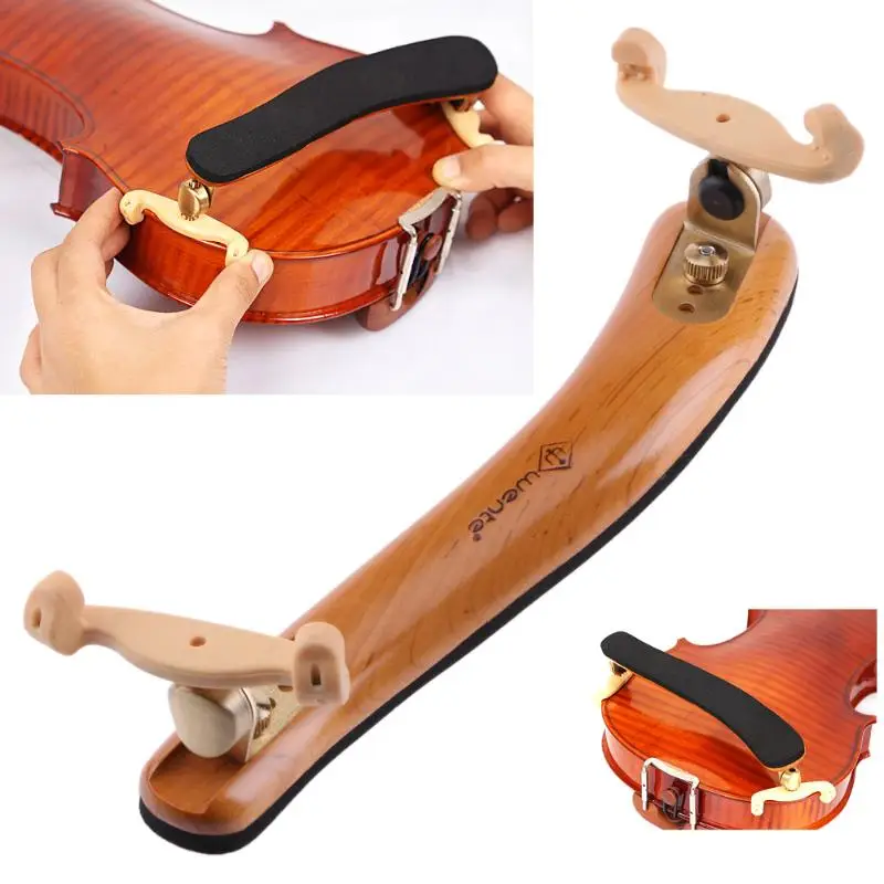 

Solid Wood Adjustable Universal Type Violin Shoulder Rest Pad Support Violin Size 3/4-4/4 Fiddle Violin