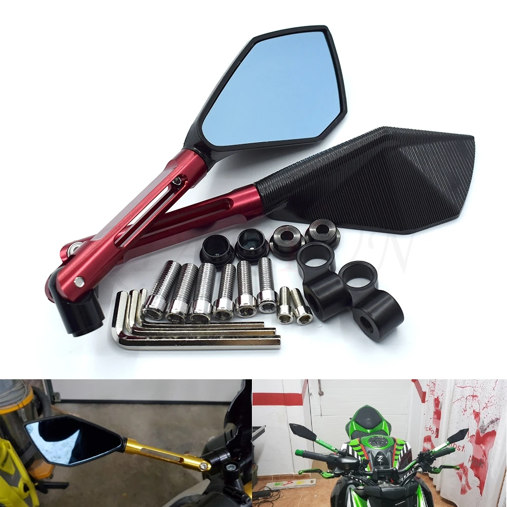 

New pair of motorcycle rear view mirror side mirror CNC aluminum alloy For Ducati 748 916 916SPS 900SS M750 M750IE M900 ST2 ST4