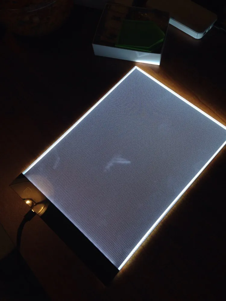 Diamond painting Accessories Digital Tablets A4 LED Graphic Thin Art Stencil Drawing Board Light Box Tracing Table Pad WG747