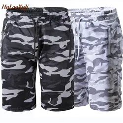 HuLooXuJi мужские камуфляжные Шорты повседневные мужские Лидер продаж! военные карго шорты по колено летние шорты американские размеры: M-2XL