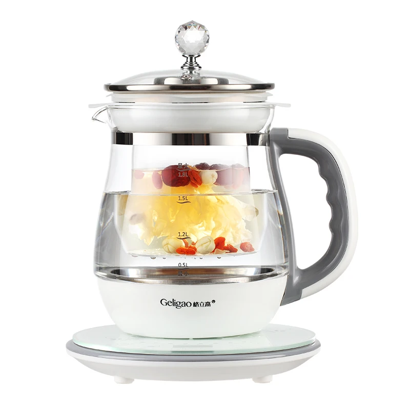 Health Care Kettle Automatic Thickening Glass Water Proof Bird's Nest