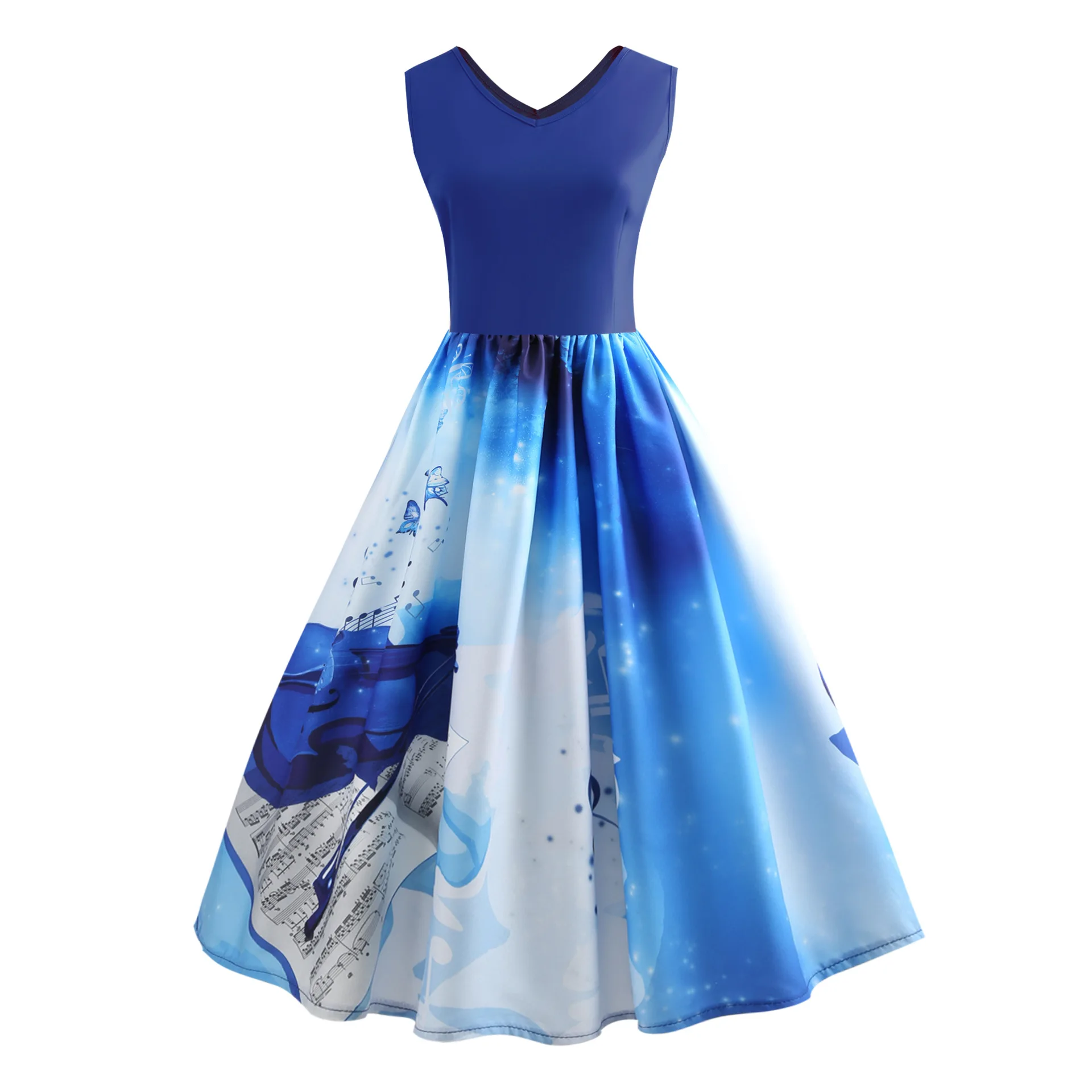 

Vintage Summer Dress 50s Patchwork Sleeveless A line Retro Party Dresses Women Elegant Sundress Casual Floral vestido Plus Size